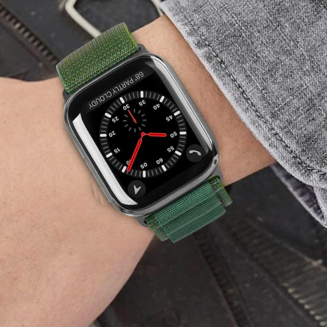 Correa verde apple watch hot sale