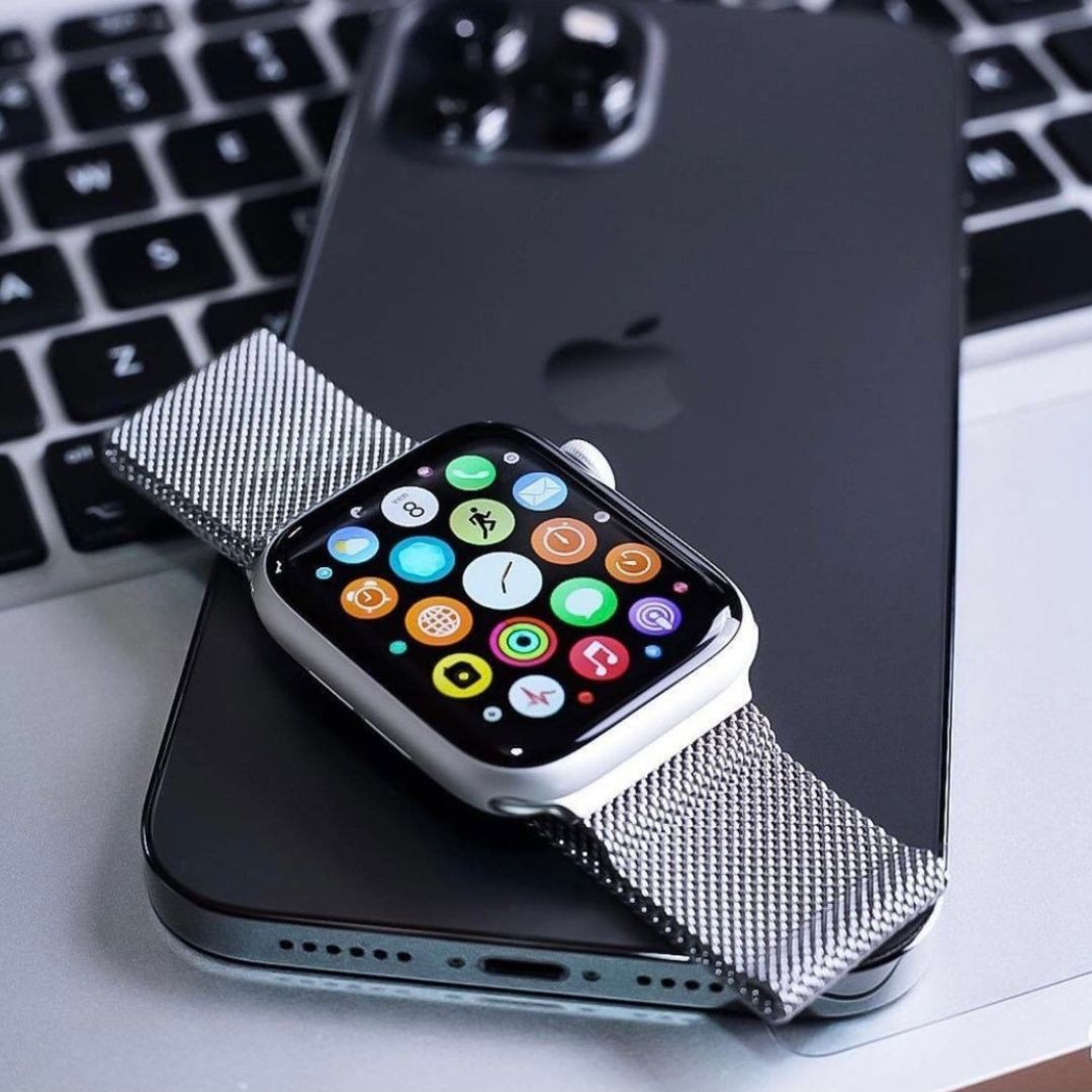 Correa apple discount watch acero inoxidable